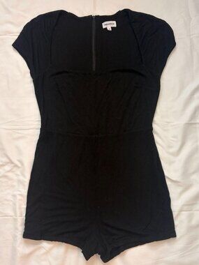 🖤 Superdown Black Fitted Romper 🖤Size Medium